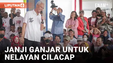 Ganjar Pranowo Berdialog Langsung dengan Nelayan di Cilacap