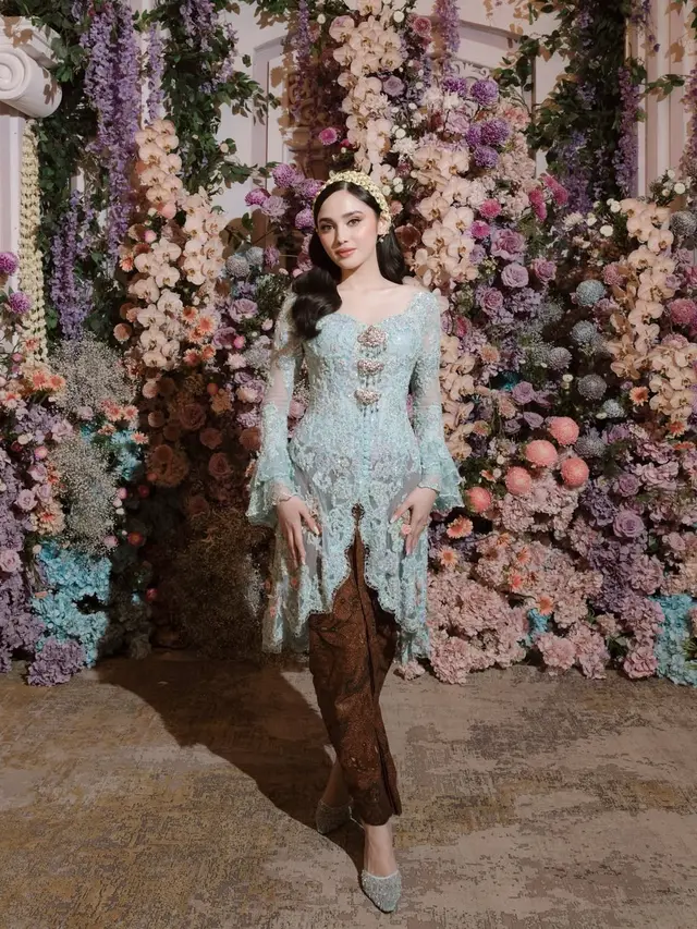 Detail Kebaya Siraman Syifa Hadju (Image by Gemini AI)