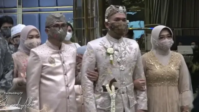 8 Momen Pernikahan Kesha Ratuliu dan Adhi Permana, Diliputi Suasana Haru