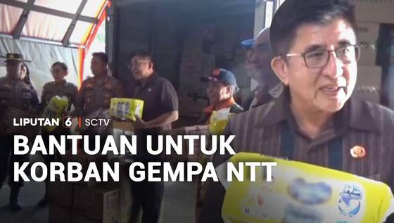 Bantuan untuk Korban Gempa NTT Terus Mengalir