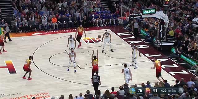 VIDEO : GAME RECAP NBA 2017-2018, Jazz 129 vs Warriors 99