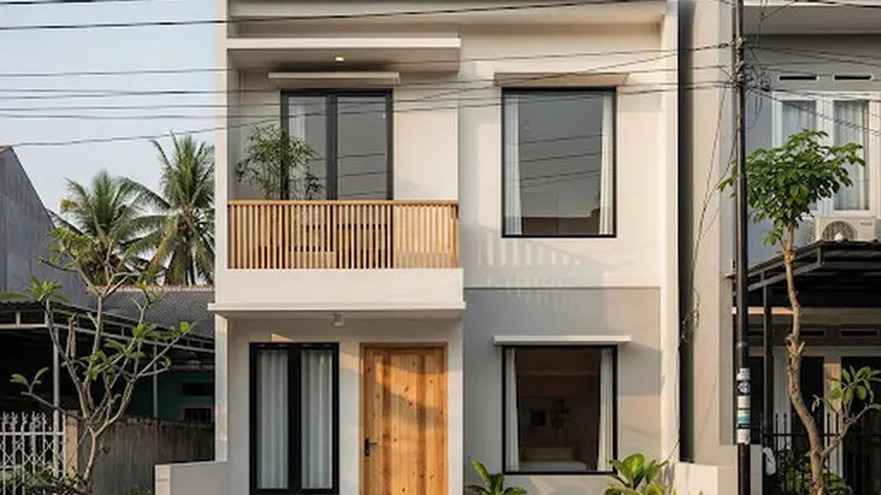 10 Inspirasi Rumah Sederhana 5x8 Meter 2 Lantai 2 Kamar yang Nyaman dan Elegan