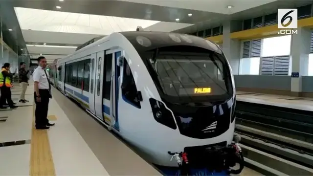 VIDEO: Menjajal LRT Palembang Besutan Anak Bangsa