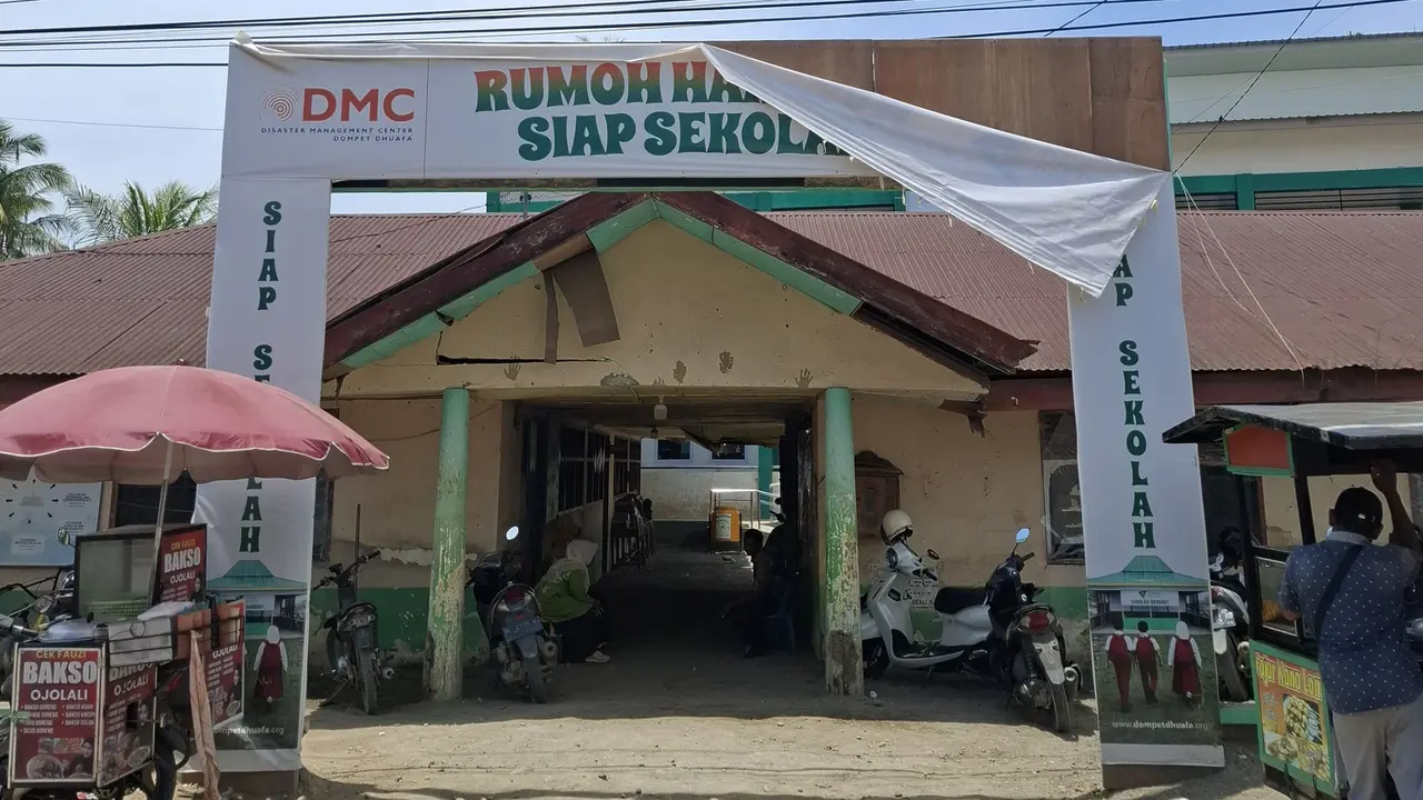 Lokasi Rumoh Harapan Siap Sekolah di MIN 4 Pidie Jaya.