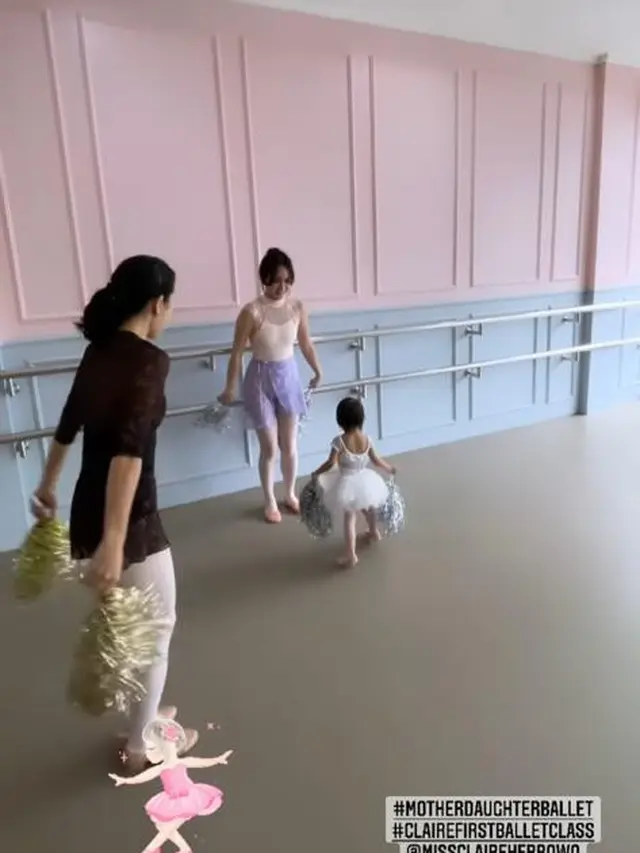 6 Momen Shandy Aulia Belajar Balet, Gayanya Bak Seorang Balerina