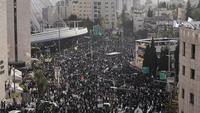 Israel Diguncang Demo Besar Kaum Yahudi Ultra-Ortodoks yang Menolak Wajib Militer
