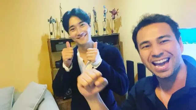 [Fimela] Raffi Ahmad dan Siwon