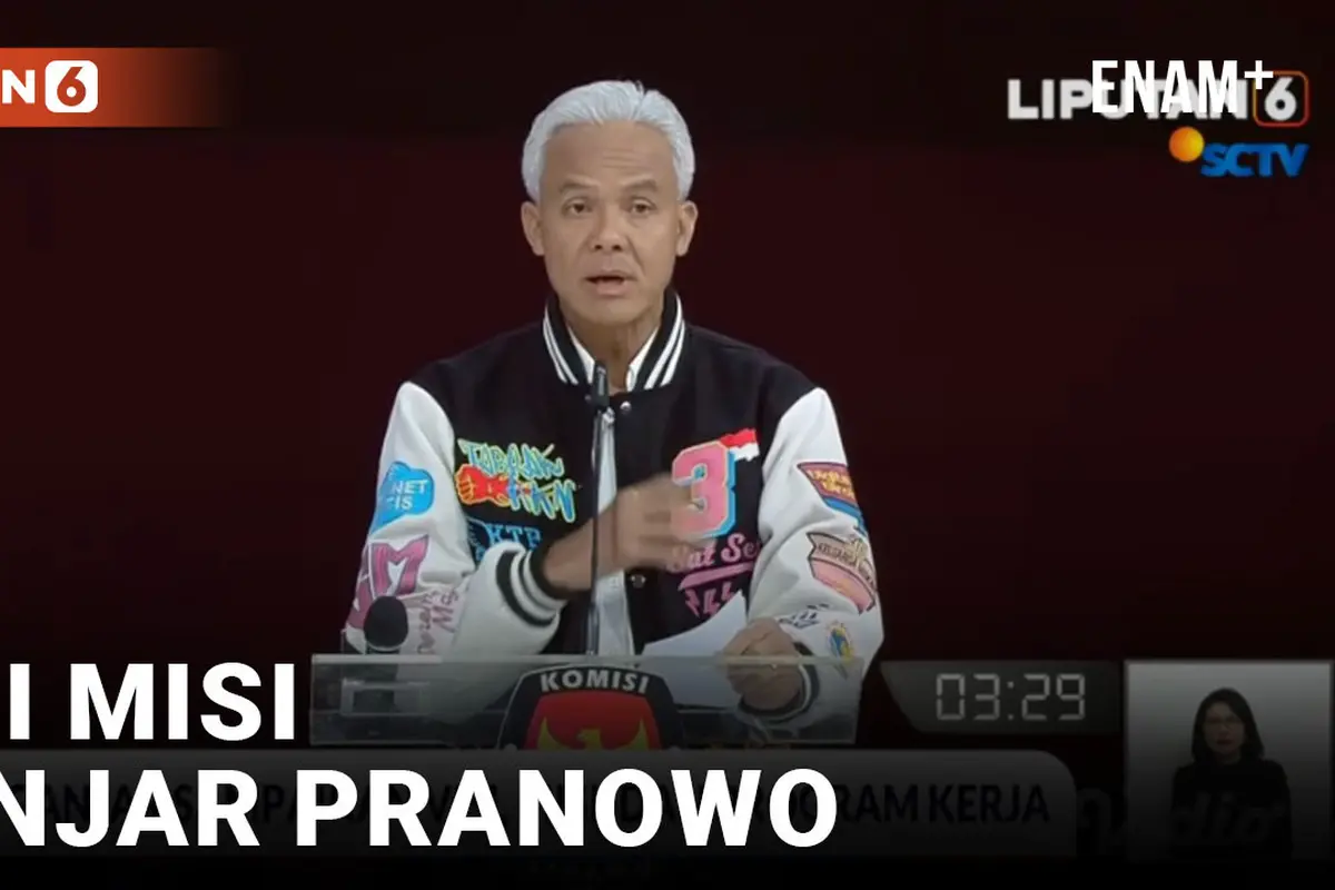 Ganjar Pranowo Singgung UU Ciptaker di Visi Misi
