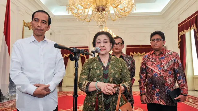 20151024-Jokowi Dan Megawati Gelar Pertemuan Tertutup