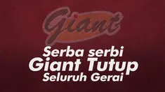 Supermarket Giant bakal menutup seluruh gerainya pada akhir Juli 2021.