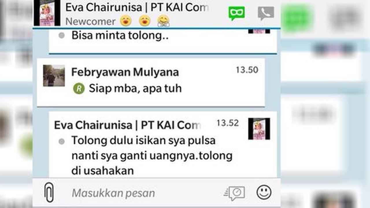 Marak peretasan akun BBM, Humas PT KCJ turut jadi korban