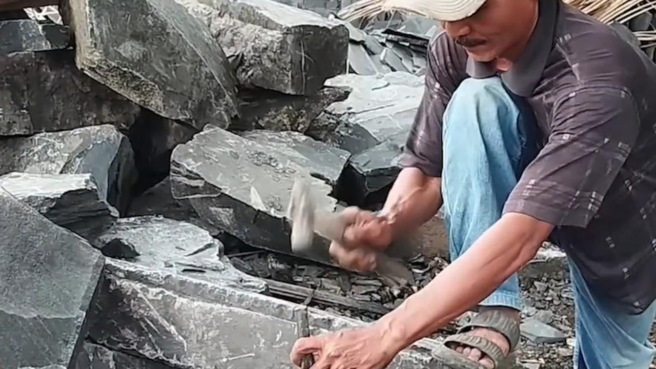 Batu alam khas Lebak diminati dunia