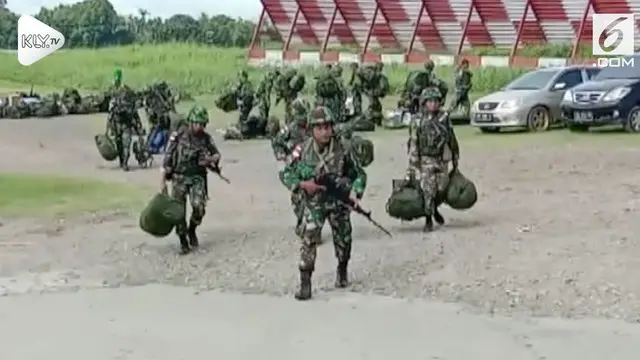 TNI mengirim 130 personel pasukan menuju lokasi pembunuhan 31 pekerja proyek Istaka Karya di Kali Yigi-Kali Aurak, Distrik Yigi, Kabupaten Nduga, Papua