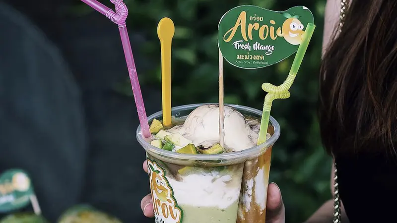 Mix Mango Avocado Float