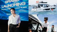 8 Potret Prilly Latuconsina Buka Bisnis Kapal Wisata Mewah, Pacar Ikut Hadir