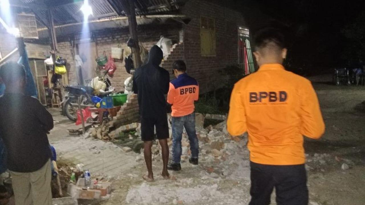 Meskipun Guncang 9 Rumah, BPBD Pastikan Tak Ada Korban Jiwa Akibat Gempa Tanggamus
