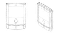 Paten Motorola RAZR dengan kemampuan layar lipat. (Doc: Motorola Mobility LLC)