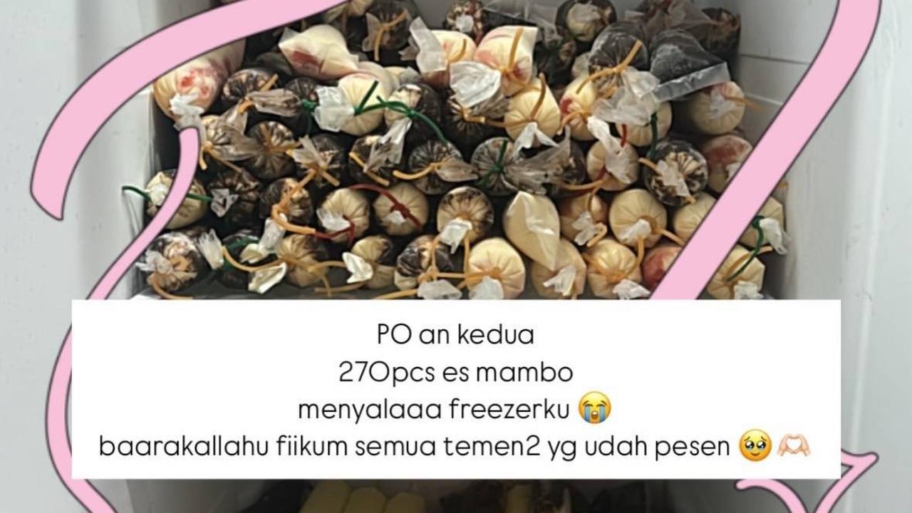 Terjual 1000 Lebih dalam Seminggu, Kisah Sukses Wanita Bikin Usaha Es Mambo Ini Curi Perhatian
