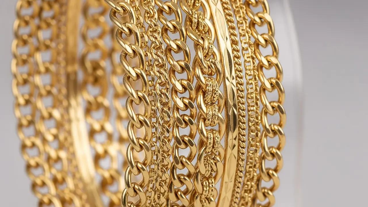 Gelang Rantai Emas Model Keroncong Klasik Investasi