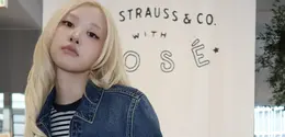 Intip inspirasi personal style Rose BLACKPINK dengan denim (Levi's)
