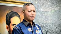 Wakil Pimpinan Komisi Pemberantasan Korupsi (KPK), Ibnu Basuki Widodo, di Gedung Kementerian Kesehatan, Jakarta, Rabu (17/9/2025). Foto: Liputan6.com/Ade Nasihudin.