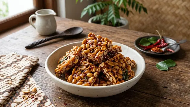 Resep Kacang Pedas Karamel/AI Generated