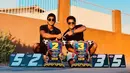 Meski menjadi rival dalam kompetisi, kakak beradik ini tetap memperlihatkan kedekatan mereka di kehidupan sehari-hari melalui akun Instagram masing-masing. (Liputan6.com/IG/@aeroaswar)