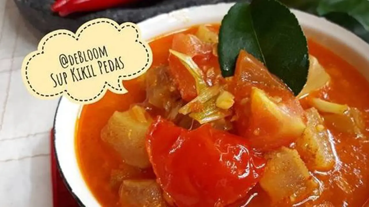 Sup kikil pedas./Copyright cookpad.com/JE deBloom