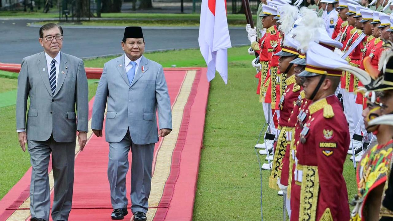 FOTO: Presiden Prabowo Terima Kunjungan Kenegaraan PM Jepang di Istana Bogor
