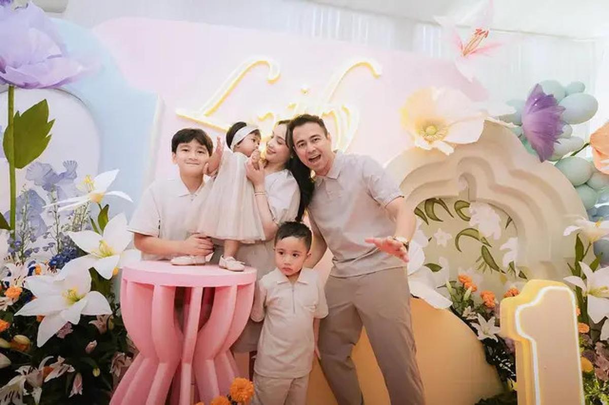 10 Potret Ulang Tahun Lily Anak Raffi Ahmad, Digelar Meriah di Rumah Andara