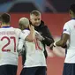 Manajer MU Ole Gunnar Solskjaer pada laga grup H Liga Champions antara Istanbul Basaksehir dan Manchester United di stadion Fatih Terim di Istanbul, Rabu, 4 November 2020. (Foto AP)