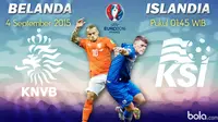 Belanda vs Islandia (Bola.com/Samsul Hadi)