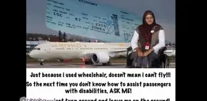 Nasib sial dialami Dwi Ariyani, wanita berusia 36 tahun ini dipaksa turun dari pesawat Etihad dengan kode penerbangan EY471.