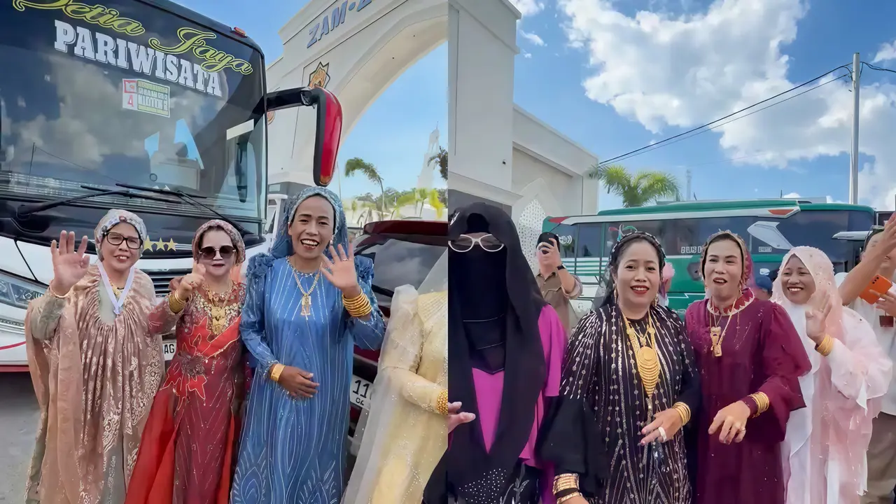 Tradisi Ma'bello jemaah haji asal Sidrap