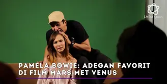 Pamela Bowie dan Ge Pamungkas punya scene favorit  di film Mars Met Venus.