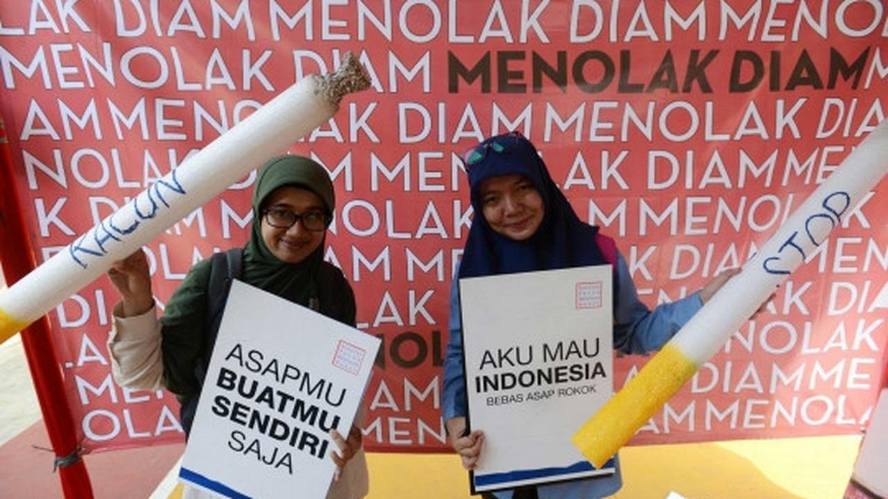 Siswa dan guru se-Jakarta-Bandung kampanyekan sekolah tanpa rokok