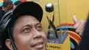 <p>Selain Bundaran HI, Trophy Experience Piala Dunia U-17 2023 juga bakal berlangsung di Gedung Sate, Bandung, pada 22 Oktober 2023, Balai Pemuda, Surabaya, pada 29 Oktober 2023, dan Gapura Ngarsopuro Pura Mangkunegara, Solo, pada 5 November 2023. (Liputan6.com/Faizal Fanani)</p>
