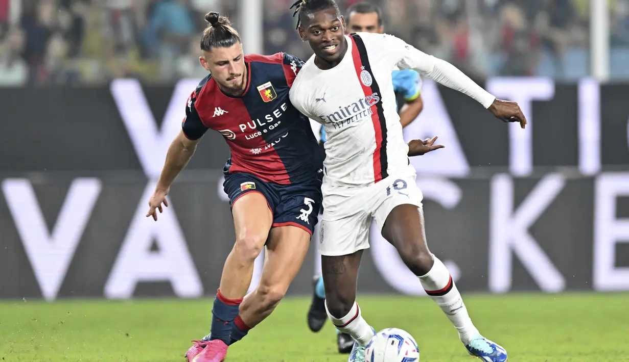 <p>Pada laga itu, AC Milan meraih tiga poin usai menang dengan skor 1-0 atas sang tuan rumah. (Tano Pecoraro/LaPresse via AP)</p>
