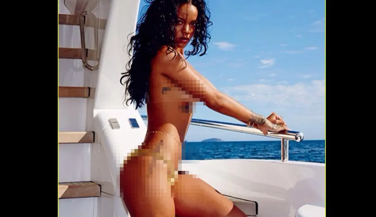 Rihanna memang seorang selebriti yang lekat dengan kontroversi. Setelah album pertamanya, S.O.S, melejit, Rihanna memilih untuk menanggalkan kesan gadis baik-baik (Istimewa)