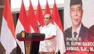 Sekretaris Jenderal Gerindra Ahmad Muzani hadir dalam halal bihalal pengurus Partai Gerindra se-Jawa Barat. (Foto: Istimewa).