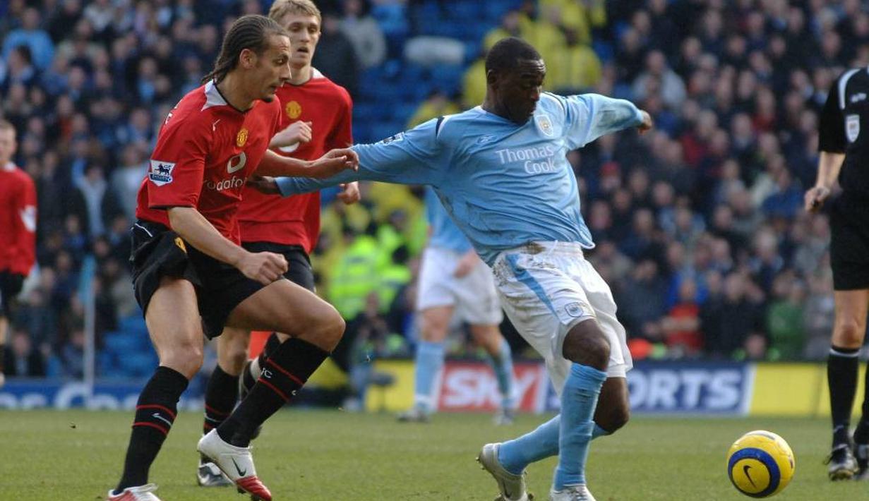 Selepas dari MU, Andy Cole sempat memperkuat Blackburn Rovers dan Fulham sebelum akhirnya berlabuh di Manchester City pada tahun 2005. Cedera menjadi salah satu penyebab Cole hanya bertahan semusim di City. (AFP/Paul Barker)
