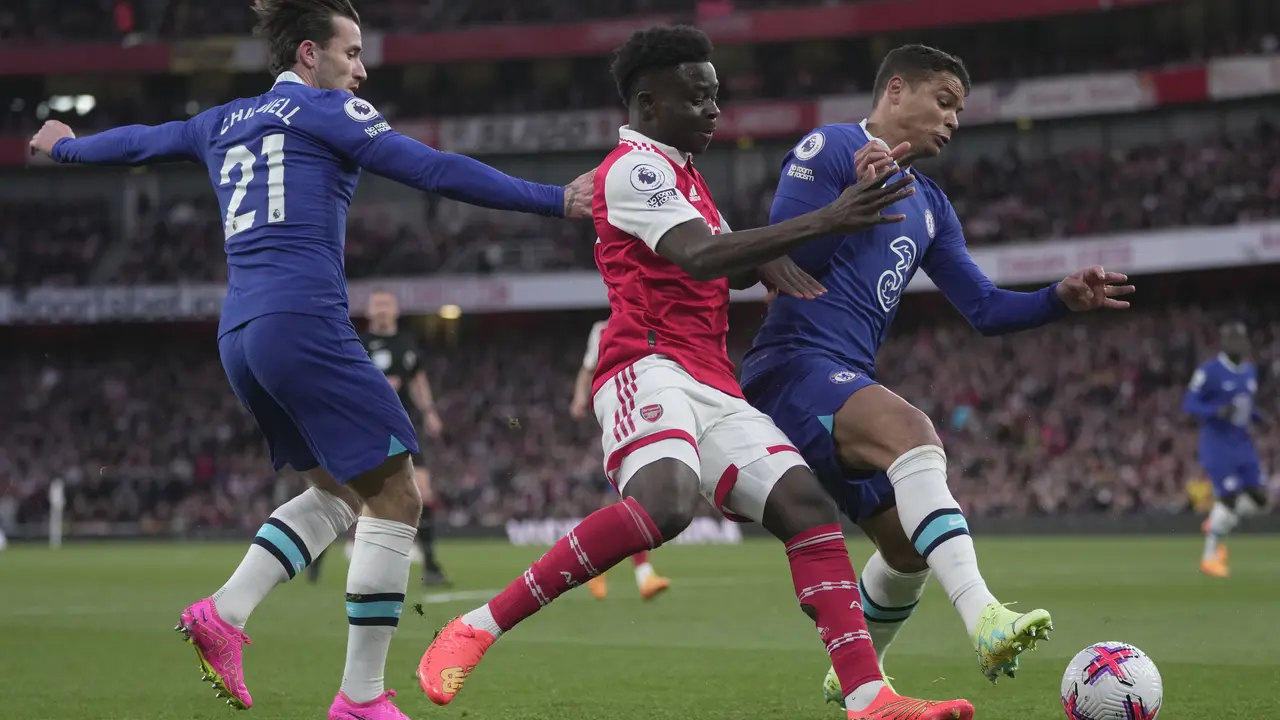 FOTO Thiago Silva dan Ben Chilwell