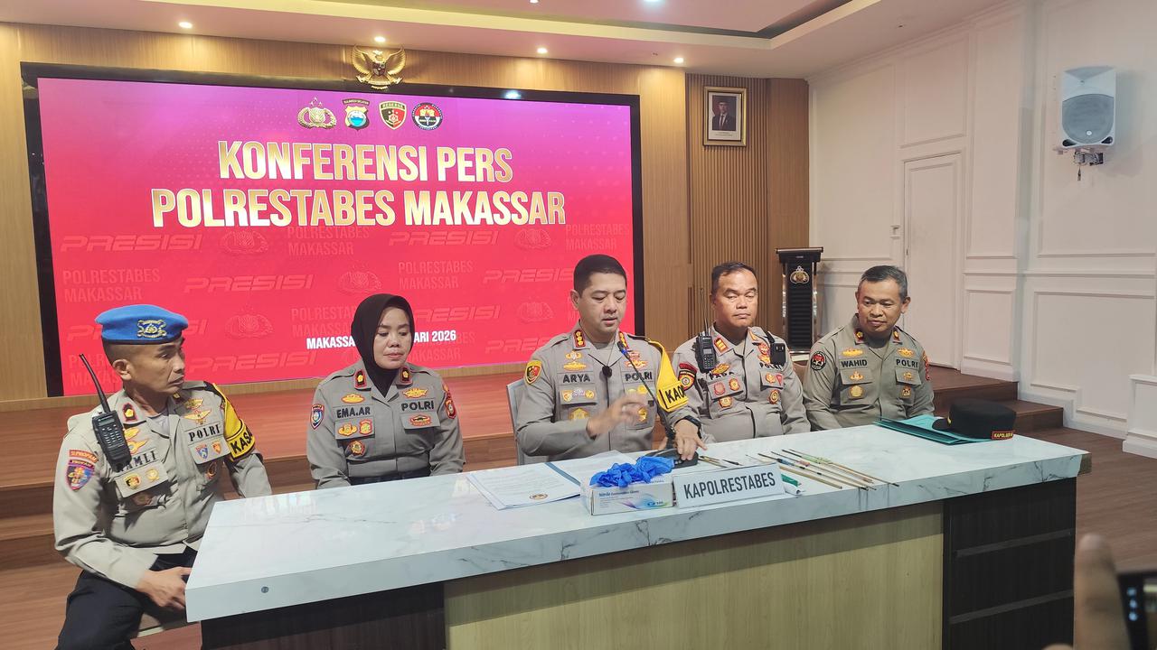 Perang Kelompok di Tallo Tewaskan Warga, Tiga Pelaku Dibekuk Polisi