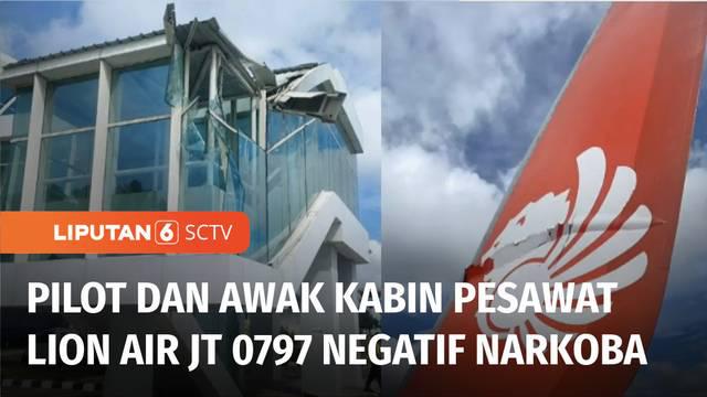 Pihak Lion Air membantah hasil tes urin pilot dan awak kabin pesawat Lion Air JT 0797 yang menabrak Garbarata Bandar Udara Mopah, Merauke, positif narkoba. Hingga kini, Lion Air masih menyelidiki penyebab pasti insiden tersebut.
