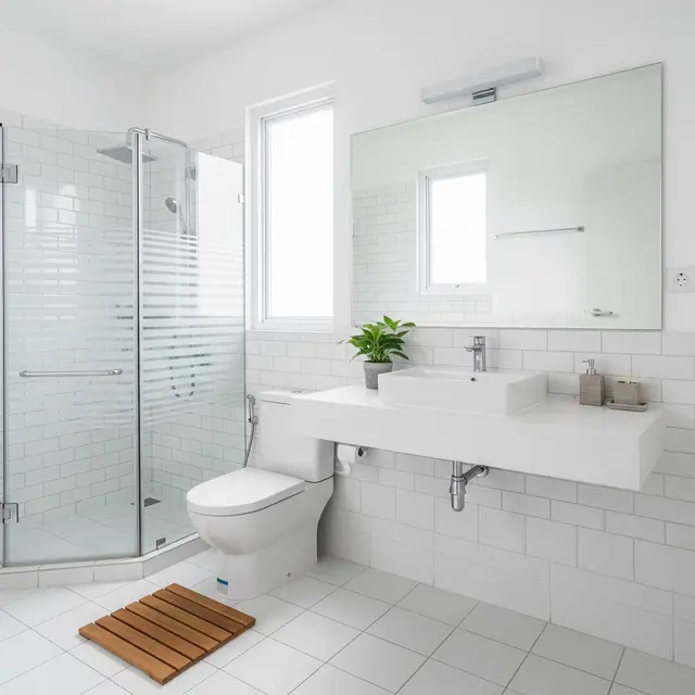 9 Desain Kamar Mandi Kecil Tapi Tetap Terang, Ruangan Sempit Jadi Lebih Lapang