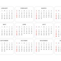 Ilustrasi kalender 2026. (Image by Freepik)