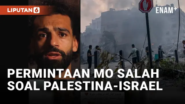 Sempat Bungkam, Mohamed Salah Akhirnya Tanggapi Konflik Israel-Palestina