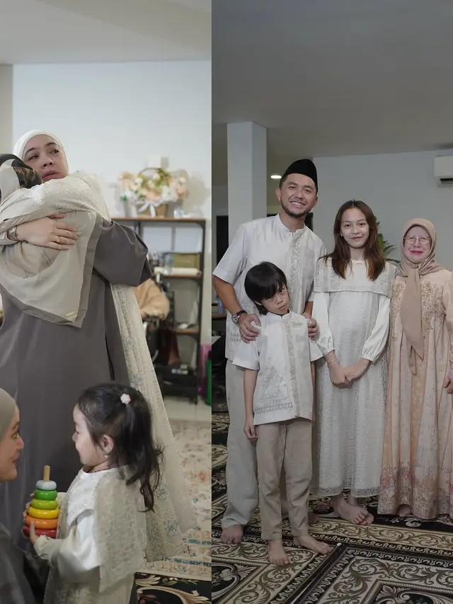 Ananda Omesh dan Dian Ayu Naik Haji