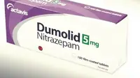 Dumolid berisi Nitrazepam ini bisa menyebabkan kerusakan saraf permanen jika dikonsumsi dalam jangka panjang dengan dosis tak terkontrol. ( Foto : Istimewa)