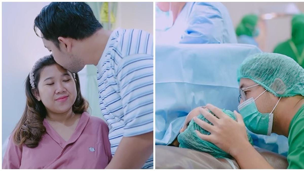 6 Momen Haru Detik-detik Kiky Saputri Melahirkan Anak Pertama, Diberi Nama Kayya